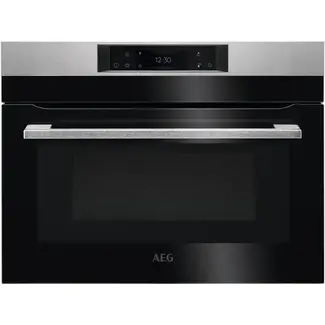 AEG KMK761080M | Inbouw oven | magnetronfunctie | 45 cm | Zwart / RVS AEG KMK761080M | Inbouw oven | magnetronfunctie | 45 cm | Zwart / RVS