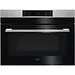 AEG KMK761080M | Inbouw oven | magnetronfunctie | 45 cm | Zwart / RVS