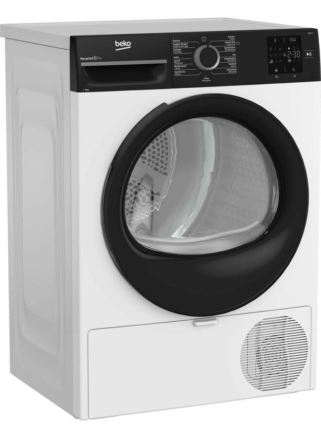 BM3T3823B | warmtepompdroger | 8 kg | A++