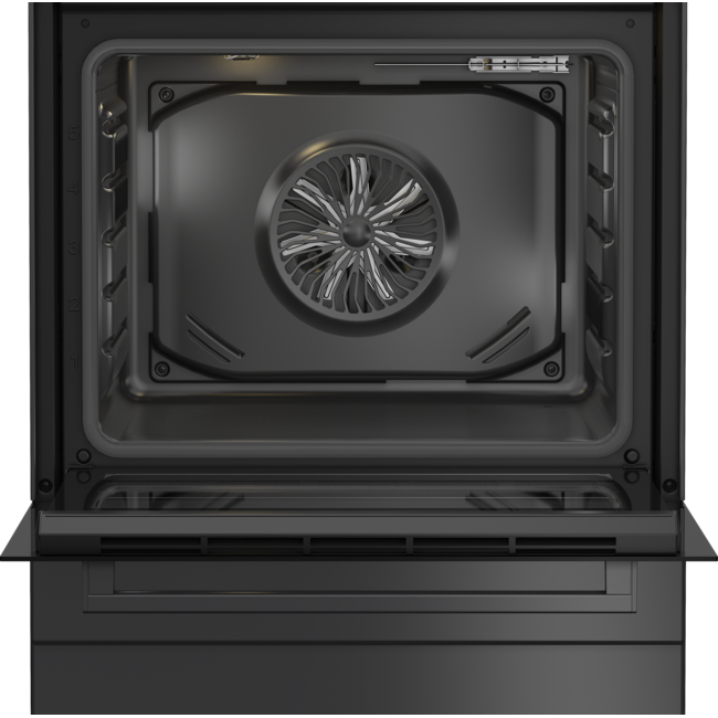 Beko FBM6701A | Keramisch fornuis | 60 cm | Zwart