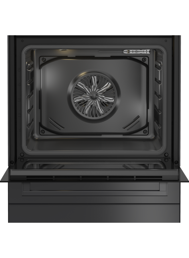Beko FBM6701A | Keramisch fornuis | 60 cm | Zwart