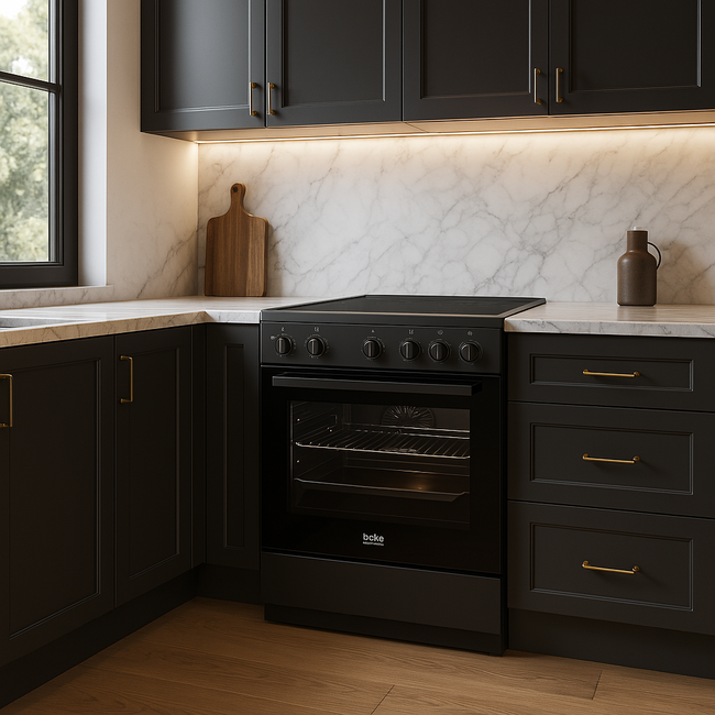 Beko FBM6701A | Keramisch fornuis | 60 cm | Zwart