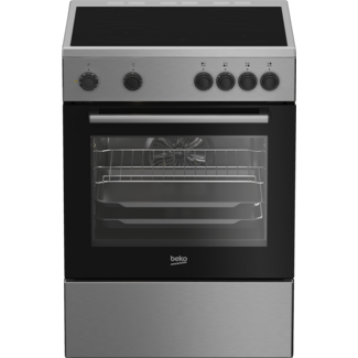 Beko FBM6701X | Keramisch fornuis | 60 cm | RVS