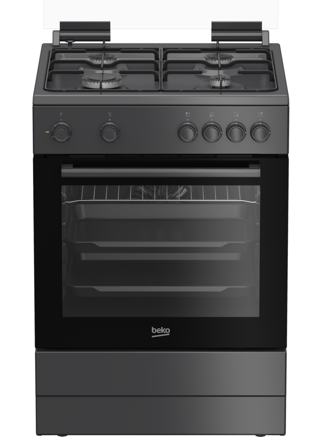 Beko FBM6202A  | Gasfornuis | Zwart 60 cm