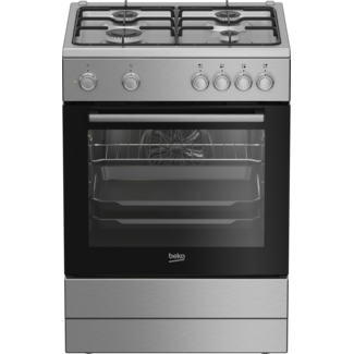 Beko FBM6202X | Gasfornuis | RVS  | 60 cm