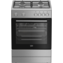 Beko FBM6202X | Gasfornuis | RVS | 60 cm