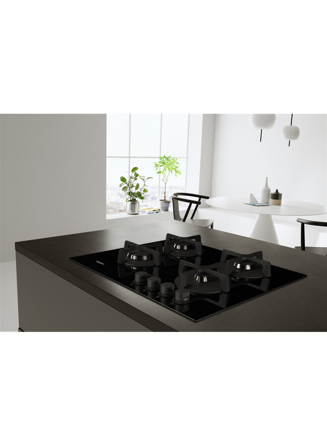 Whirlpool GOB 616/NB NL | Inbouw gaskookplaat | Gas op Glas