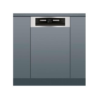 Bauknecht BSBO 3O21 PF X | Half geintegreerde vaatwasser | 45 cm | RVS