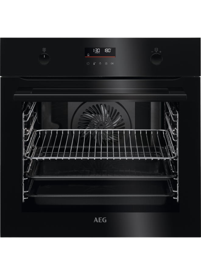 AEG EB41PB inbouw oven | 60 cm | Zwart