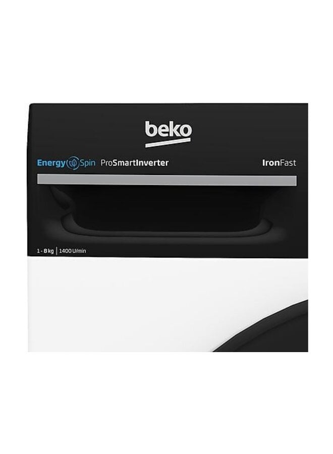 Beko BM3WFU4841W  | wasmachine | 8 kg | EnergySpin | A label