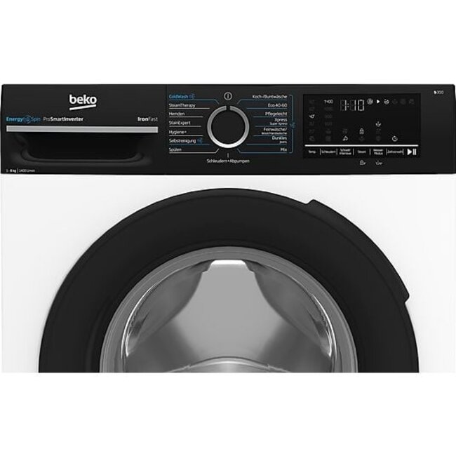 Beko BM3WFU4841W  | wasmachine | 8 kg | EnergySpin | A label