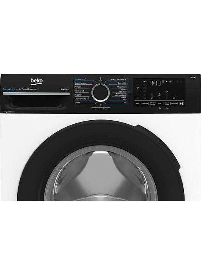 Beko BM3WFU4841W  | wasmachine | 8 kg | EnergySpin | A label