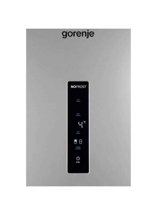 Gorenje NRK620B61X4OT Koelvriescombinatie | RVS | NoFrost
