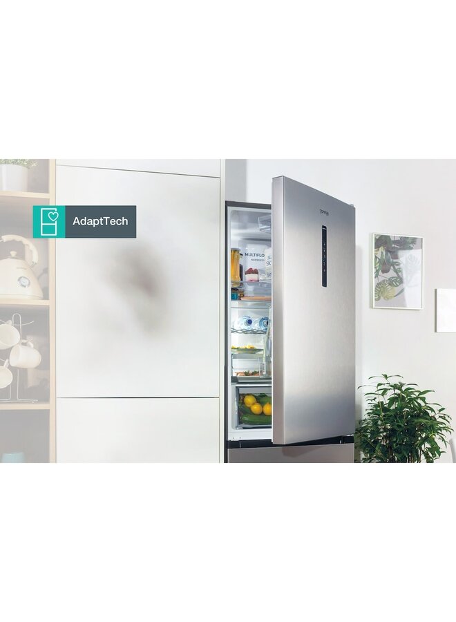 Gorenje NRK620B61X4OT Koelvriescombinatie | RVS | NoFrost