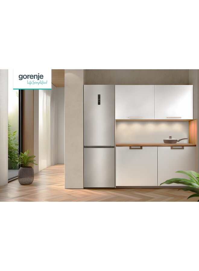 Gorenje NRK620B61X4OT Koelvriescombinatie | RVS | NoFrost