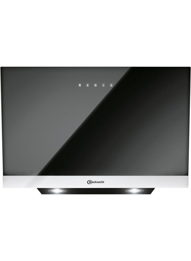 Bauknecht RBHVP 83 LM K | Afzuigkap | Zwart |  Schuin  | 80 cm