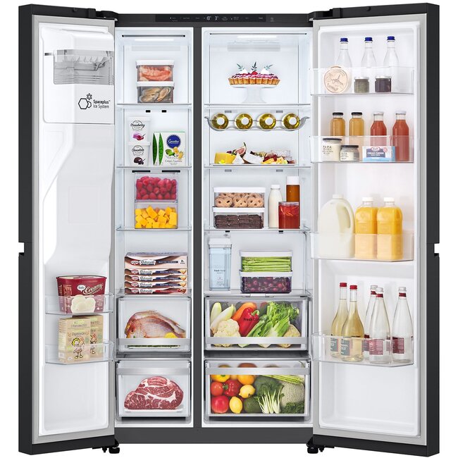 LG GSLE81EPBD | Amerikaanse koelkast | Zwart