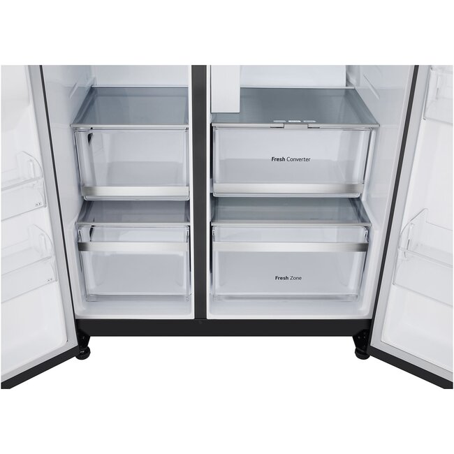 LG GSLE81EPBD | Amerikaanse koelkast | Zwart