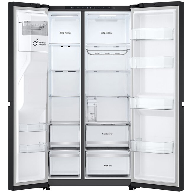 LG GSLE81EPBD | Amerikaanse koelkast | Zwart