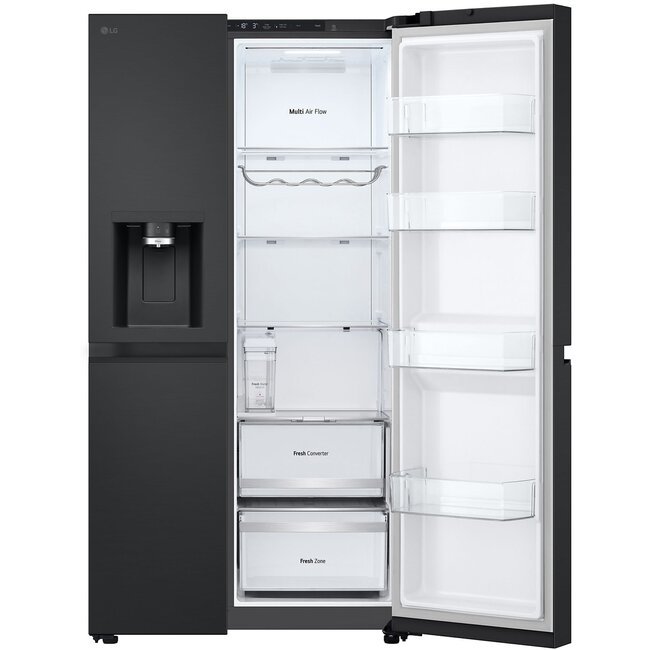 LG GSLE81EPBD | Amerikaanse koelkast | Zwart