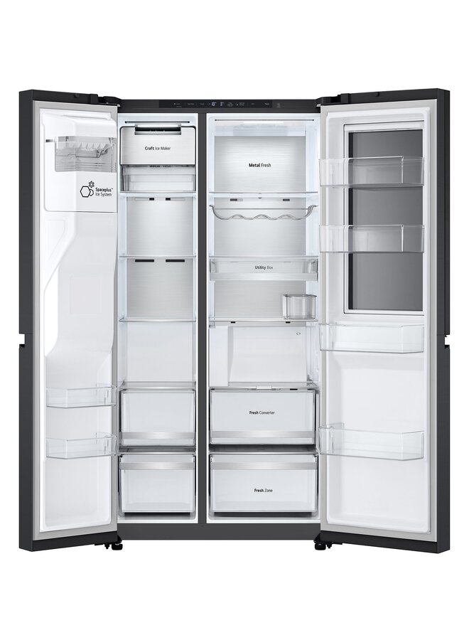 LG GSXE90EVDD Amerikaanse koelkast |  Zwart | Door In Door | InstaView