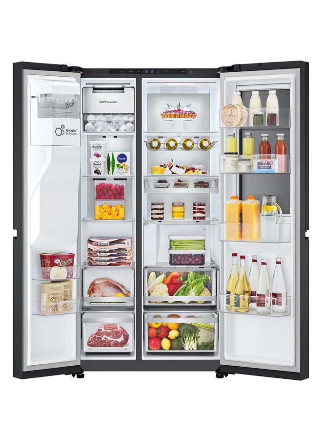 LG GSXE90EVDD Amerikaanse koelkast |  Zwart | Door In Door | InstaView