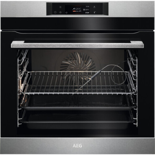 AEG BCK742080M | Inbouw oven | RVS | 60 cm