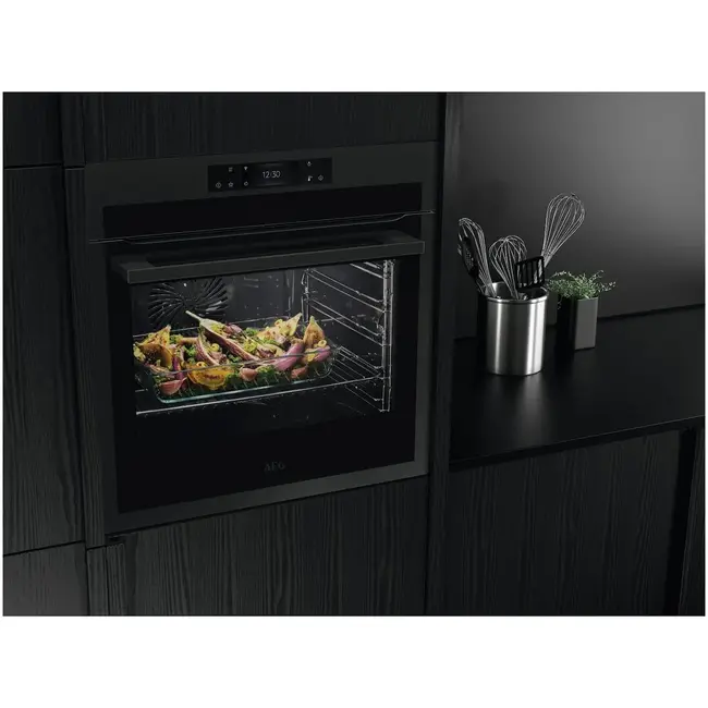 AEG BPE748380T | Inbouw oven | Zwart | 60 cm | Pyrolyse