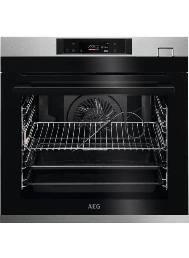 AEG BSE77228BM Inbouw oven | Stoom | 60 cm | RVS | SteamCrisp