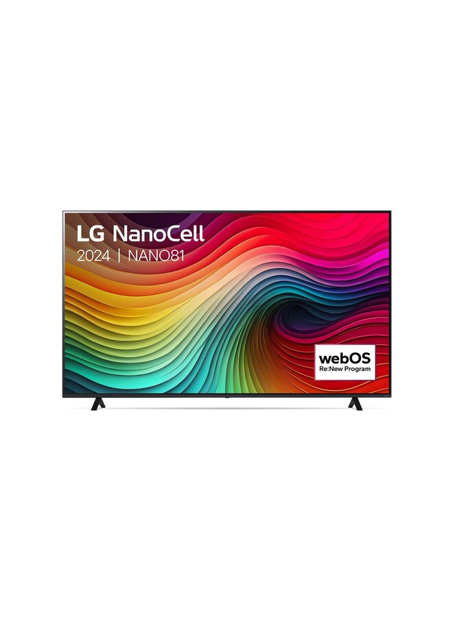 LG 75NANO81T6A Televisie | NanoCell | 4K | Smart TV | 75 inch