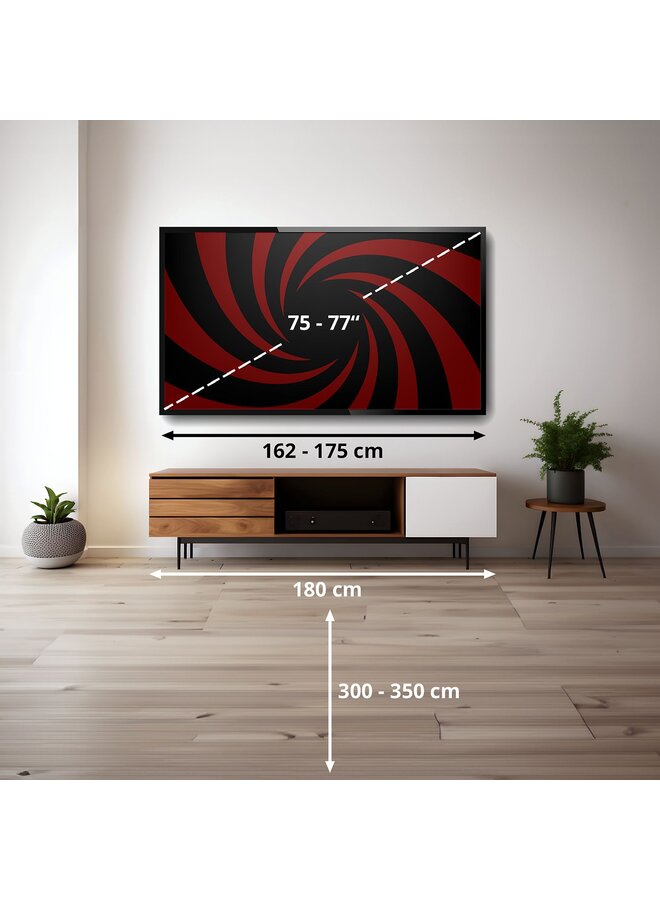 Sony KD-75X85L Bravia Televisie | Zwart | LED | Smart TV | 75 inch