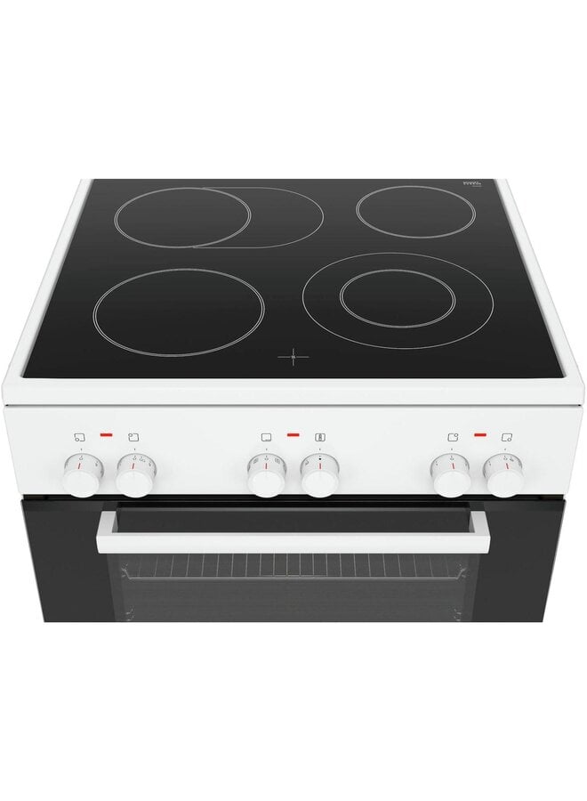 Bosch HKA090220 | Keramisch fornuis | 60 cm | Wit