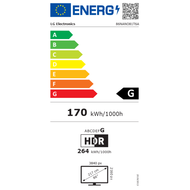 LG 86NANO81T6A Televisie | NanoCell | 4K | Smart TV | 86 inch