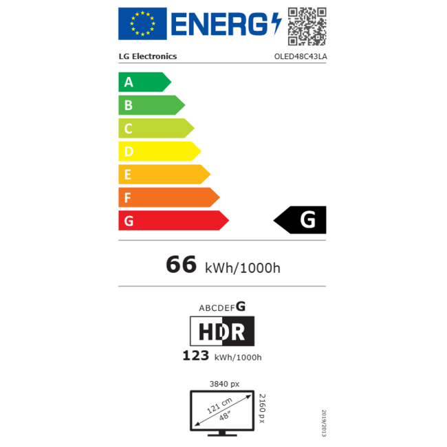 LG OLED48C43LA Televisie | OLED | 4K | Smart TV | 48 inch