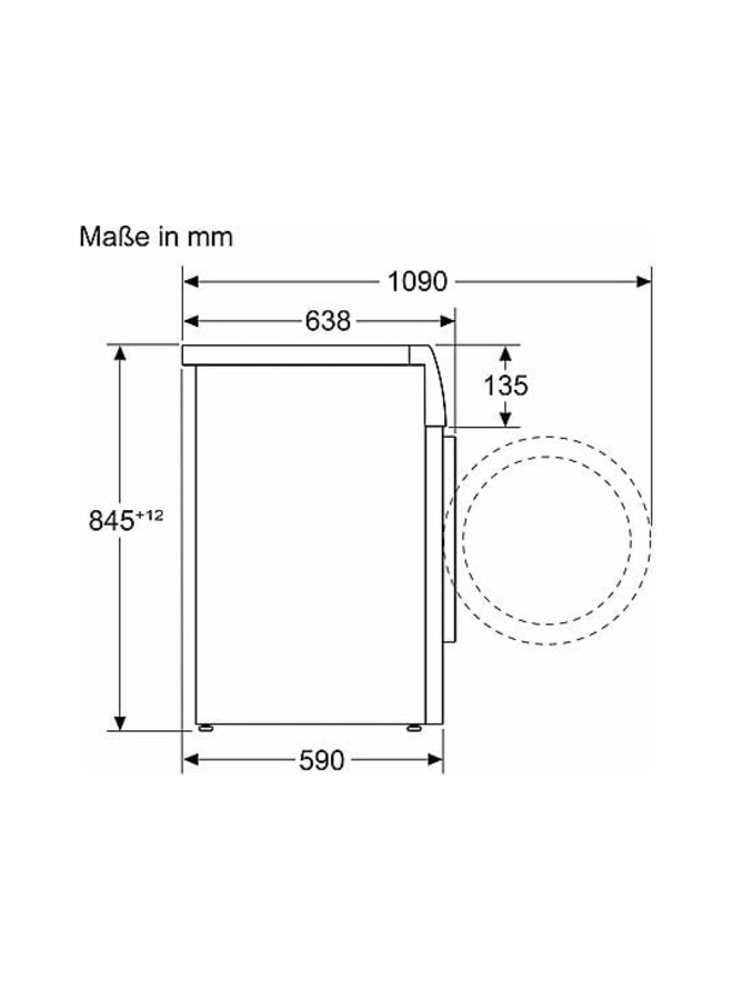 Siemens WG44B2FCB | Wasmachine | 9 kg | HomeConnect