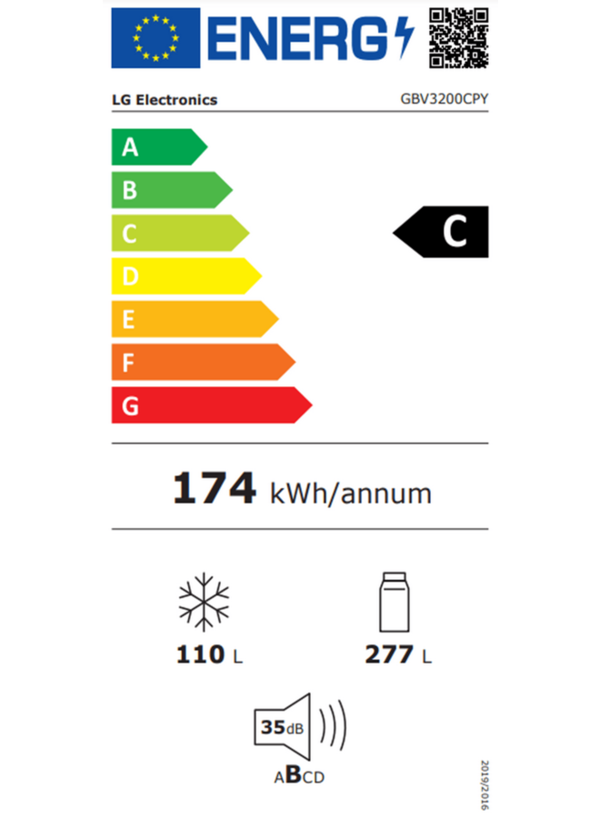 LG GBV3200CPY | Koelvriescombinatie | RVS | DoorCooling
