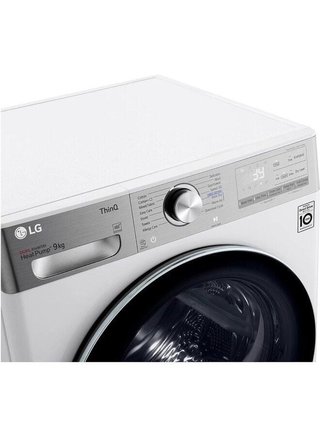 LG RH90V9AV2QR | Warmtepompdroger | 9 kg | A+++
