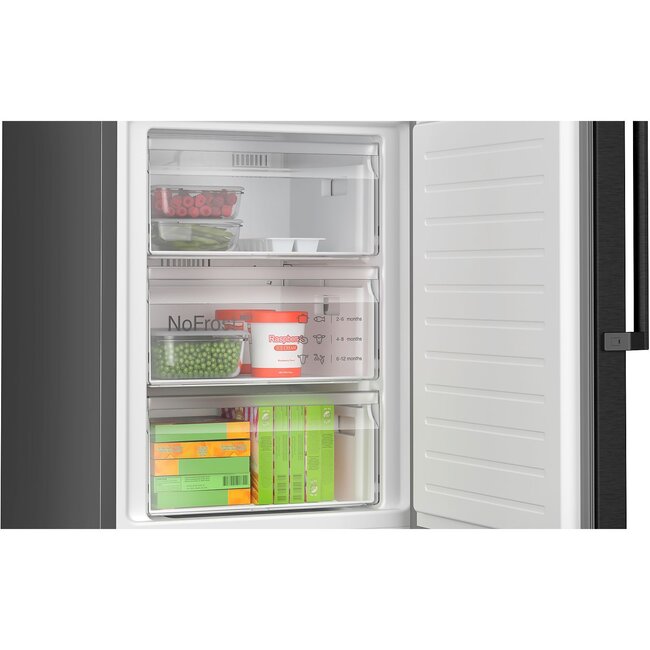 Bosch KGN39VXBT | Koelvriescombinatie | Zwart staal