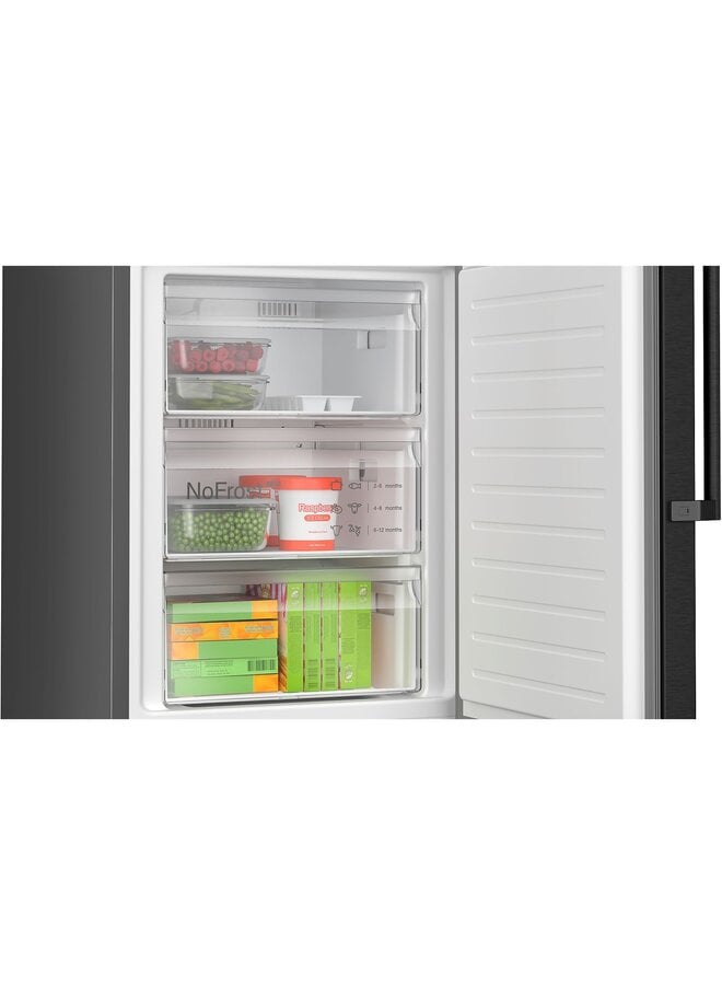 Bosch KGN39VXBT | Koelvriescombinatie | Zwart staal
