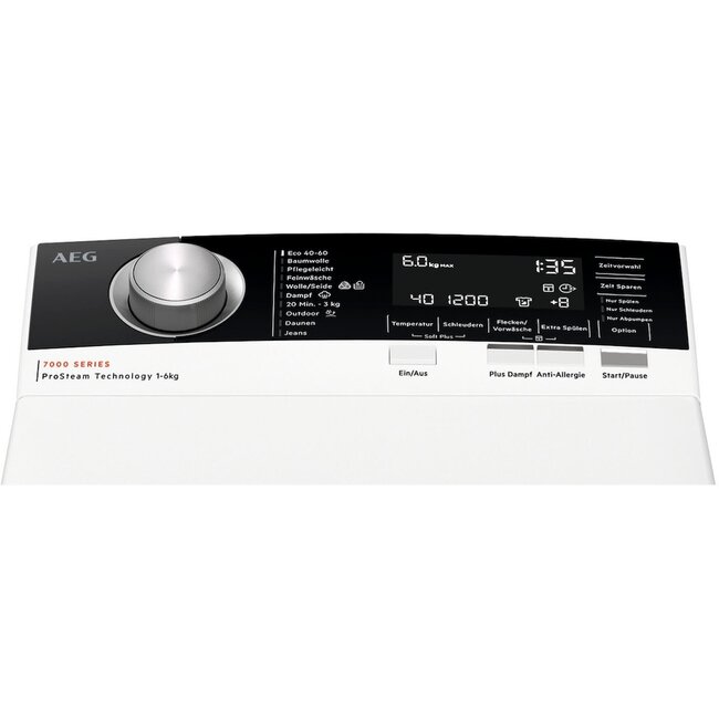 AEG LTR7A56STL bovenlader wasmachine | 1500 tpm | 6 kg