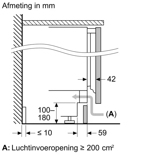 Siemens KU22LADD0 onderbouw koelkast | vriesvak | HomeConnect
