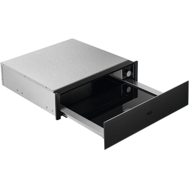 AEG KDE911424T | Warmhoudlade Zwart | MatZwart