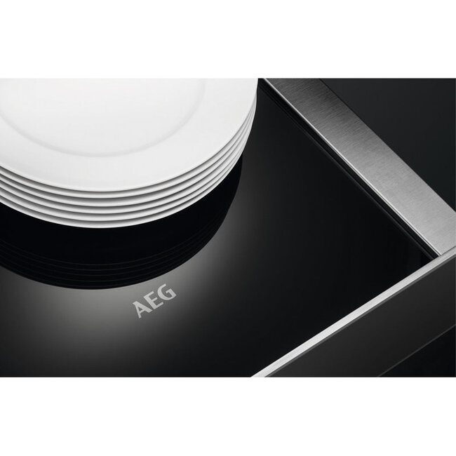 AEG KDE911424T | Warmhoudlade Zwart | MatZwart