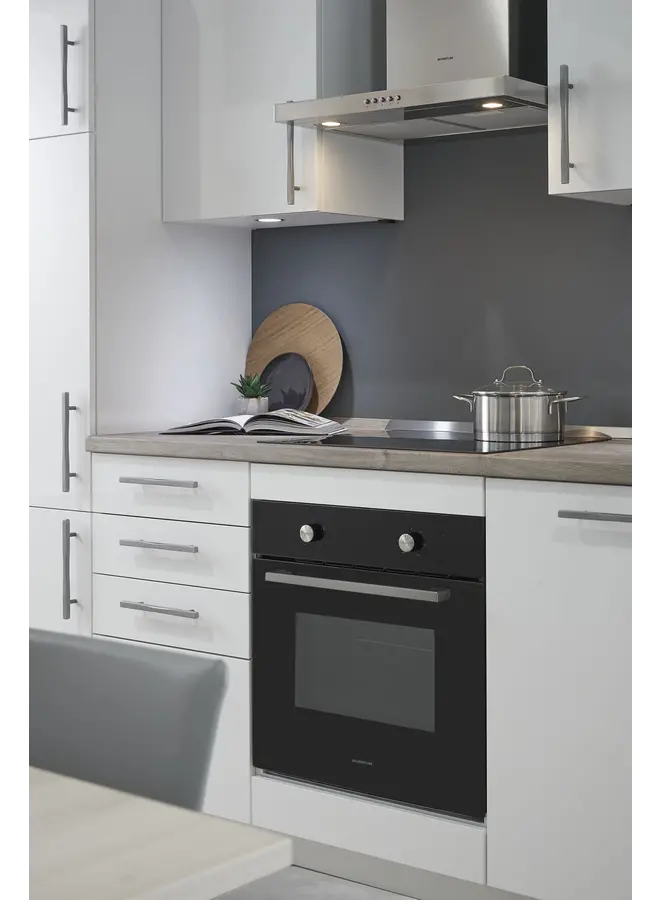 Inventum IOC6070GK | Inbouw oven | 60 cm | Zwart