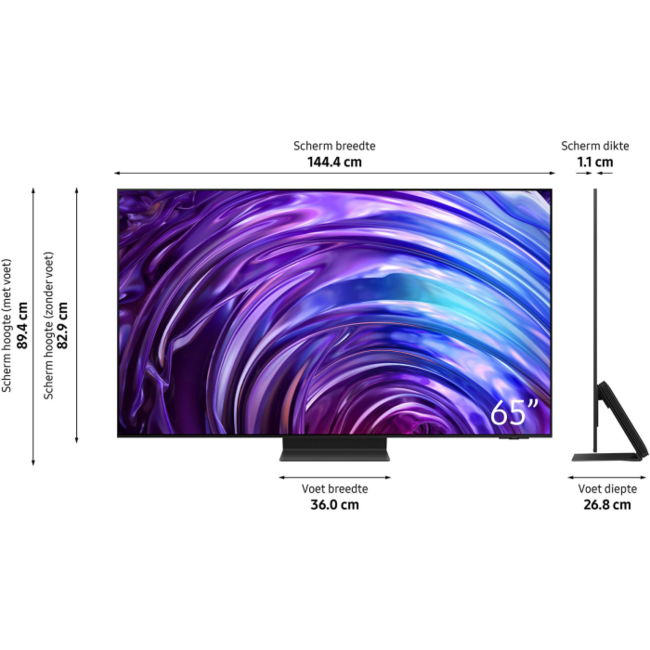 Samsung GQ65S95DATXZG | 65 inch | OLED | Televisie