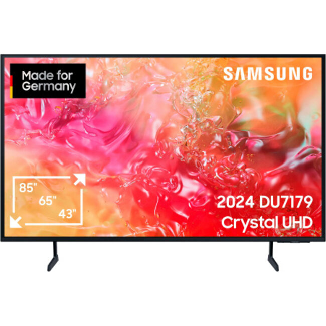 Samsung GU75DU7179UXZG | 75 inch | Crystal UHD | 4K | Smart TV