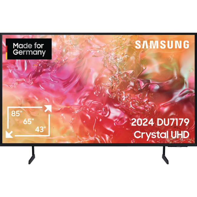 Samsung GU85DU7179UXZG | 85 inch | Crystal UHD | 4K | Smart TV