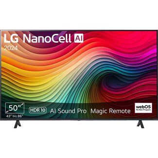 LG 50NANO81T6A | 50 Inch | NanoCell | Smart TV