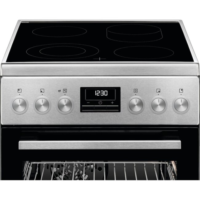 AEG CCB54490BM keramisch fornuis | 50 cm | RVS / Zwart