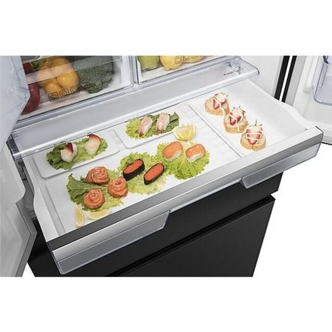 Hisense RF540N4SBF2 French door | Amerikaanse koelkast 80 cm | Zwart